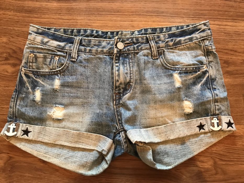 Шорты джинсовые