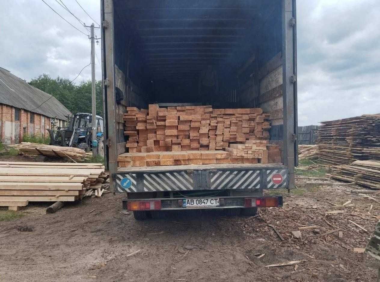 Пиломатеріал свіжопил 110*30*3м обрізний, (рейка, брус, дошка)