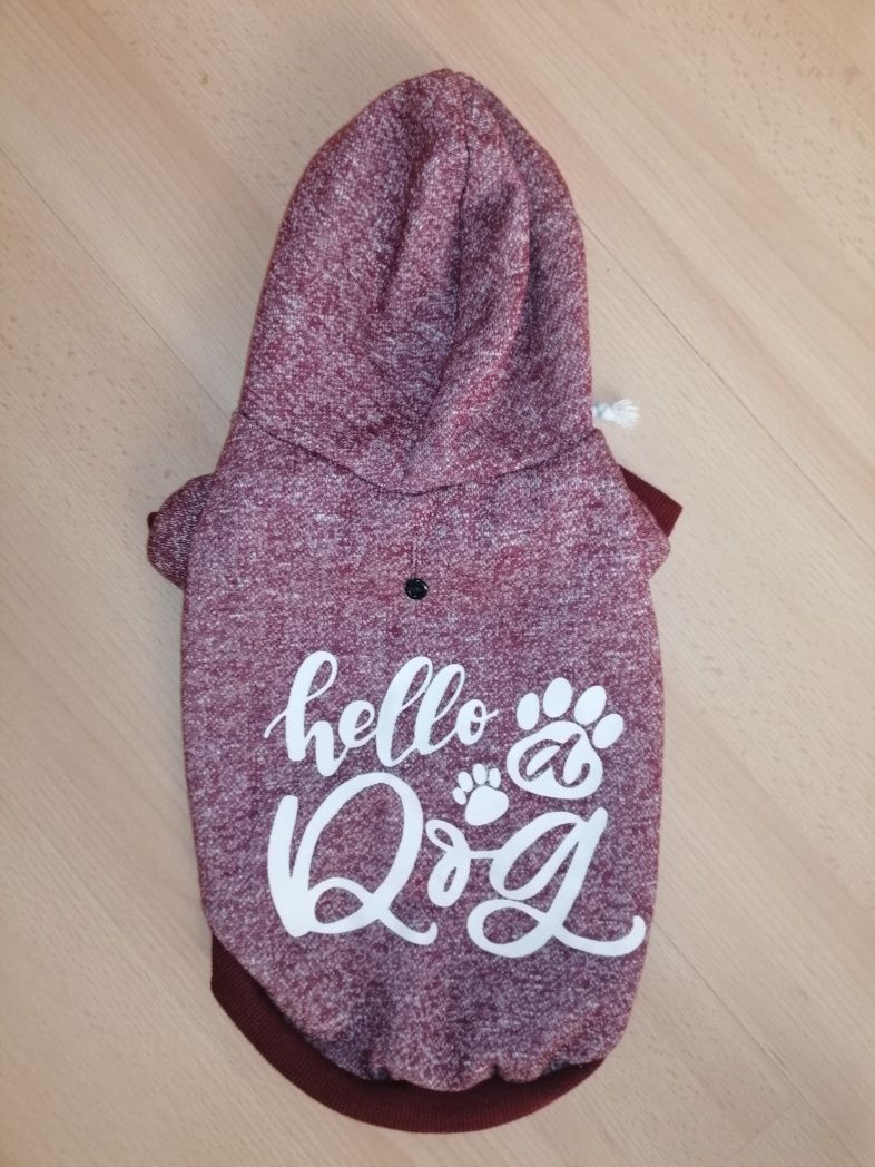 Bluza z kapturem dla małego pieska