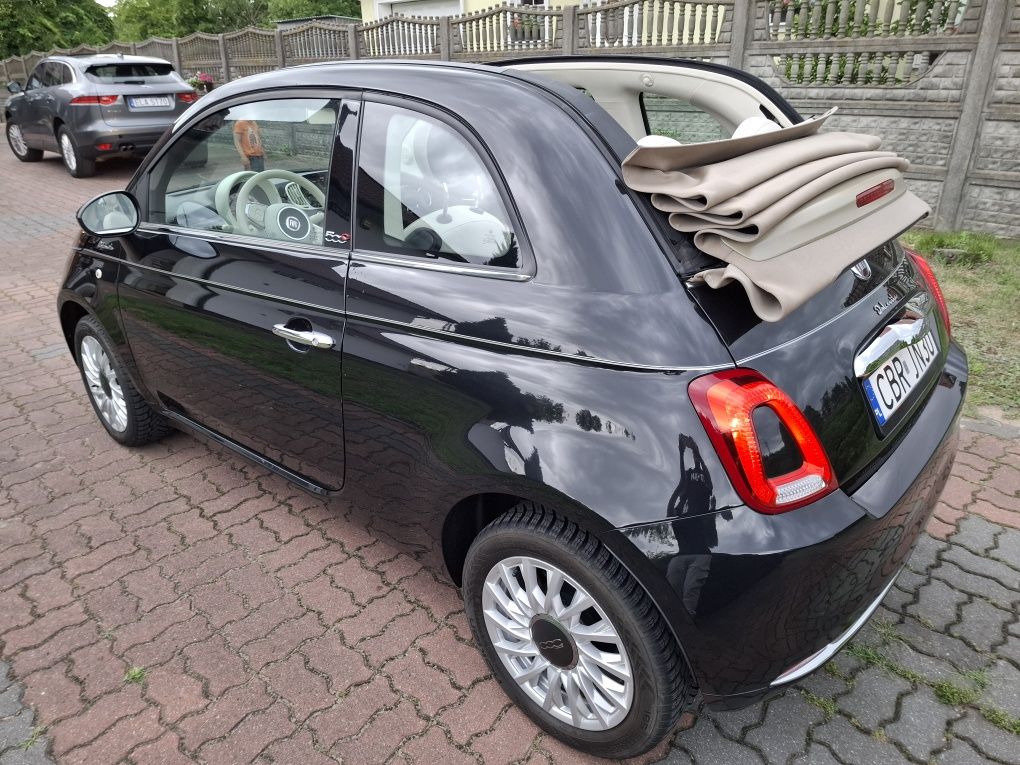 Fiat 500 C Dolcevita  1.2 cabrio 37 tys km  zamiana