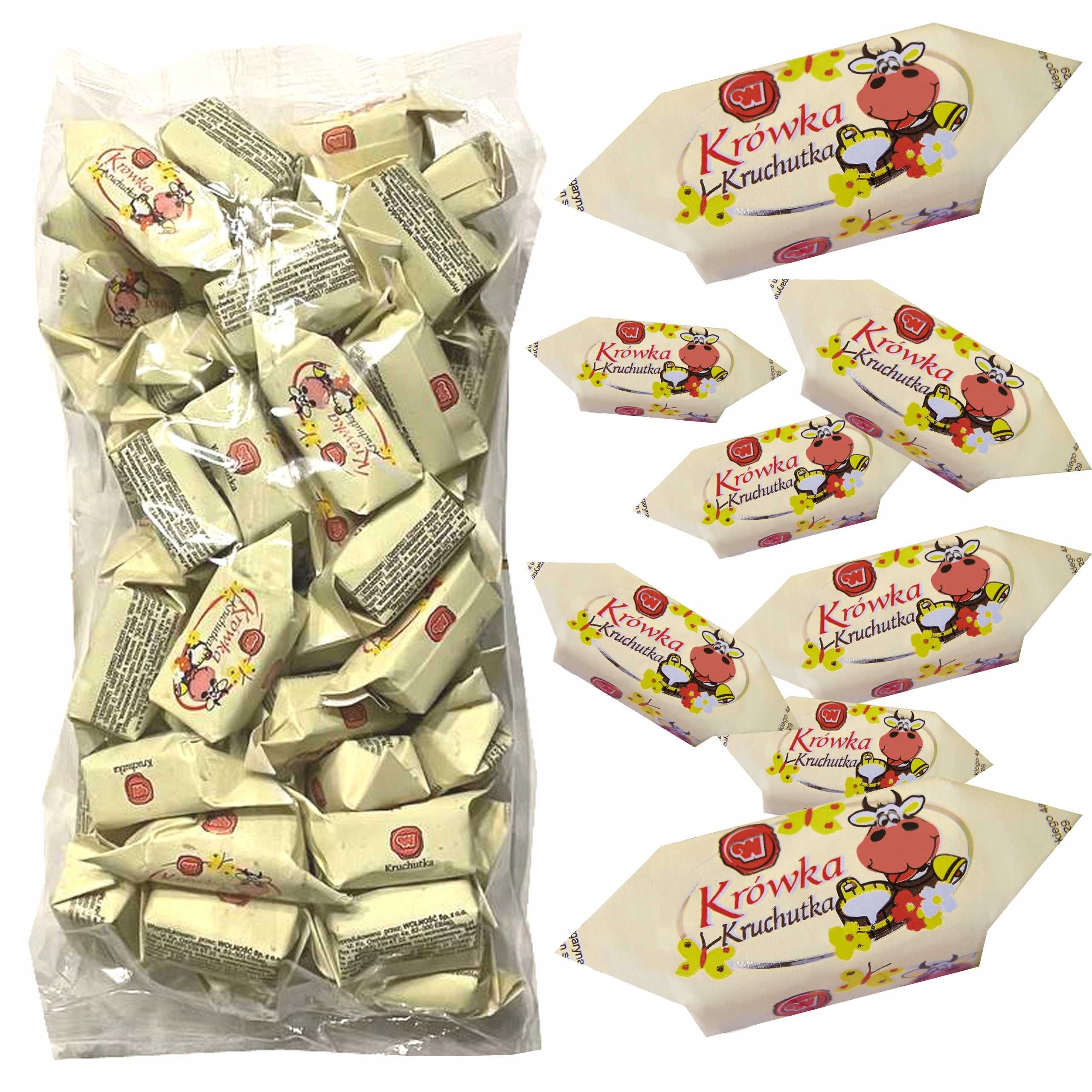 Krówka Kruchutka 1kg WOLNOŚĆ