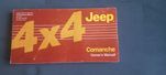 Jeep Comanche Cherokee instrukcja posiadacza, obsługi