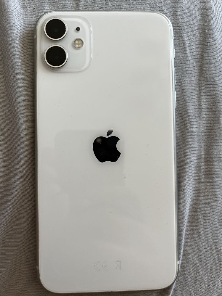 Iphone 11 bialy 64gb rozlany wyswietlacz