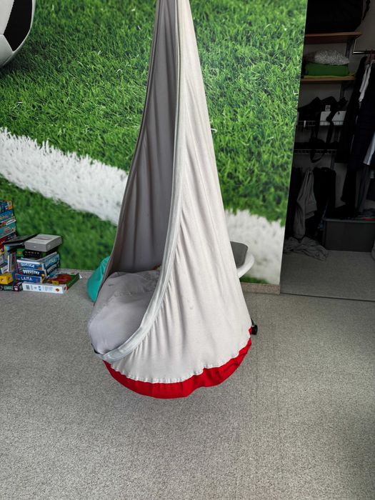 Ikea Ekorre huśtawka, kokon, sakwa, nadmuchiwany fotel wiszący