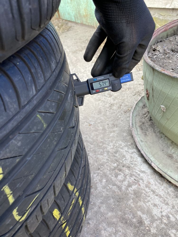 летняя резина шины 225/45 R17 Bridgestone 6,3мм 2015год