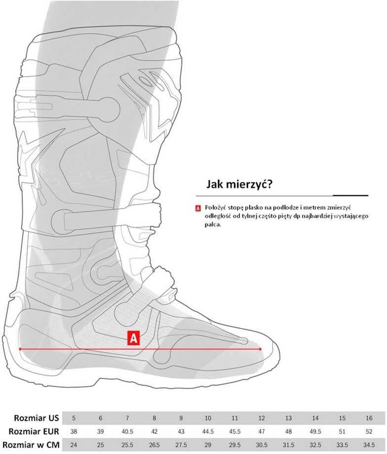 ALPINESTARS TECH 10 grey/fluo orange buty mx cross enduro