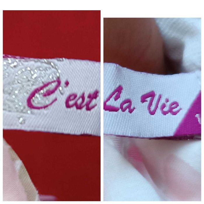 Ніжна нарядна дитяча сукня плаття на маленьку дівчинку 1-2 р (Франція)