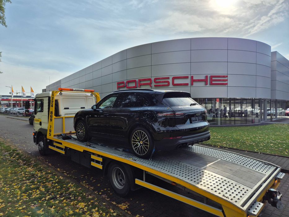 Pomoc Drogowa Laweta Transport dostawcze A4 S8 Wrocław Pietrzykowice