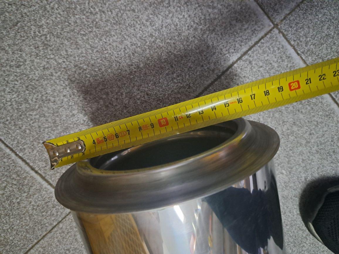 Tubo duplo  extração fumos