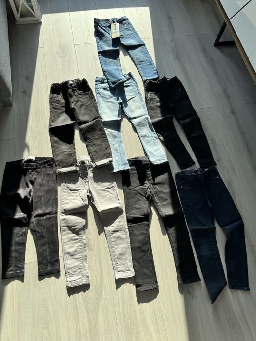 Wielka paka ubranek dla dziewczynki 110 116 Zadbane