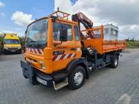 Renault Midliner Wywrotka 3 str HDS Czerpak Specjalny Czołownica  Solarka Piaskarka Pługo Piaskarka Pług