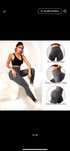 Nowe legginsy szare push up z wysokim stanem leginsy spodnie sportowe