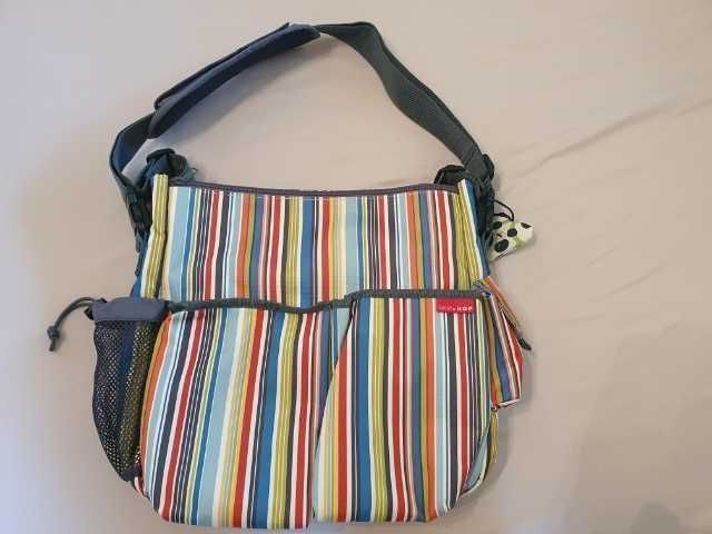 SKIP HOP Nowa Torba z przewijakiem Duo Deluxe Metro Stripes