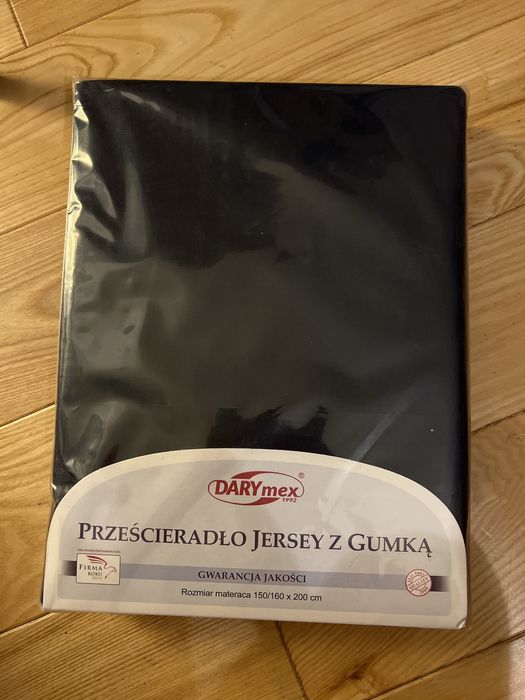 Prześcieradło jersey z gumką 150/160cm x 200 cm