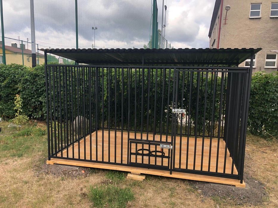 Kojec mocny 3mx2m dla psa.Boks klatka zagroda. Buda