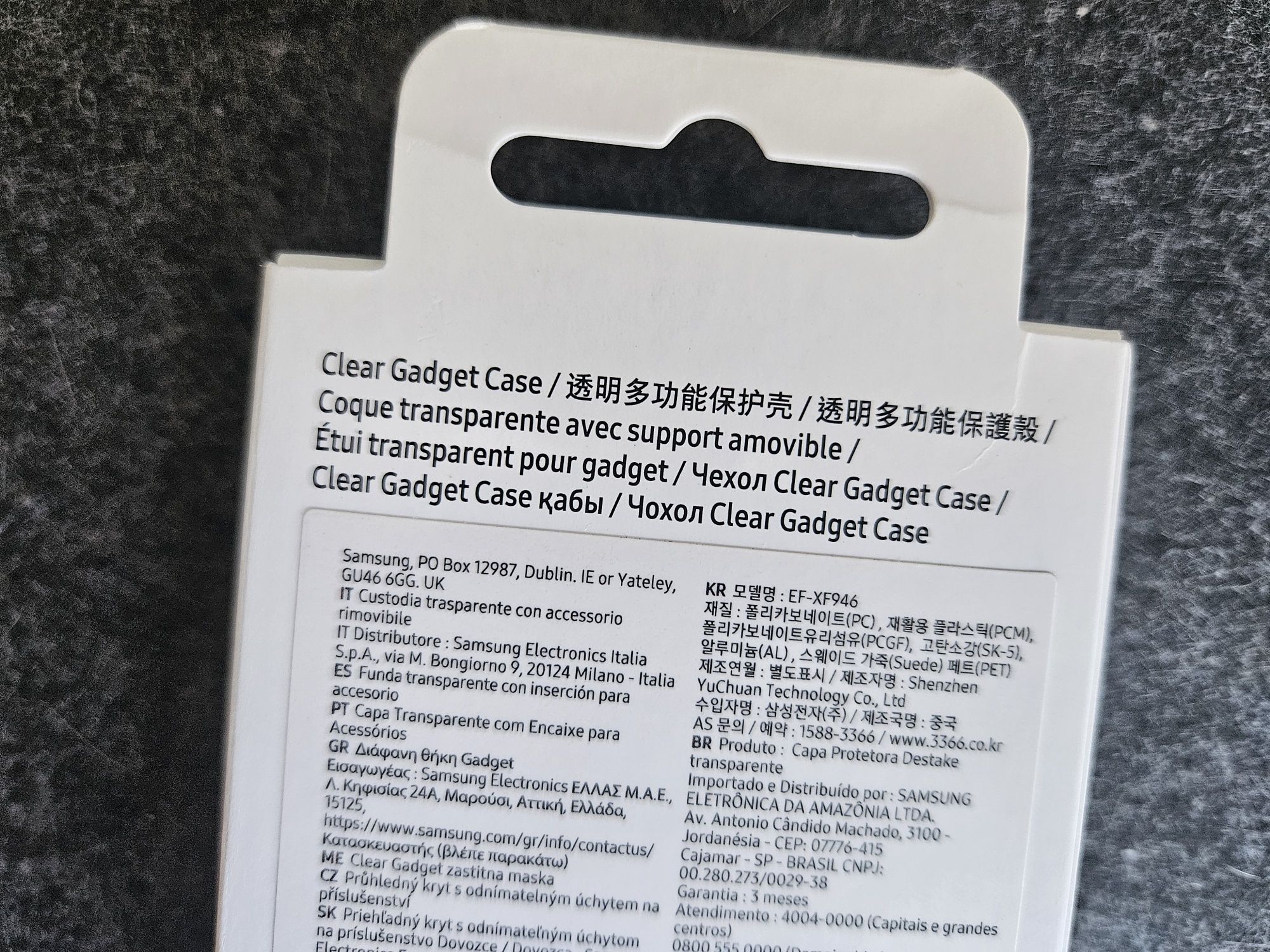 Clear Gadget Case Samsung Galaxy Z Fold 5