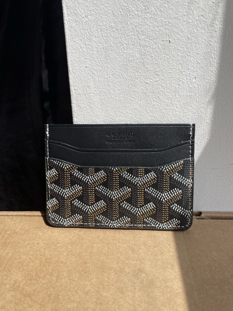 Goyard porta cartões preto