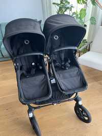 Bugaboo donkey 5 duo wozek podwojny czarny rok po roku