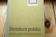 Książka, podręcznik Literatura polska, praca zbiorowa