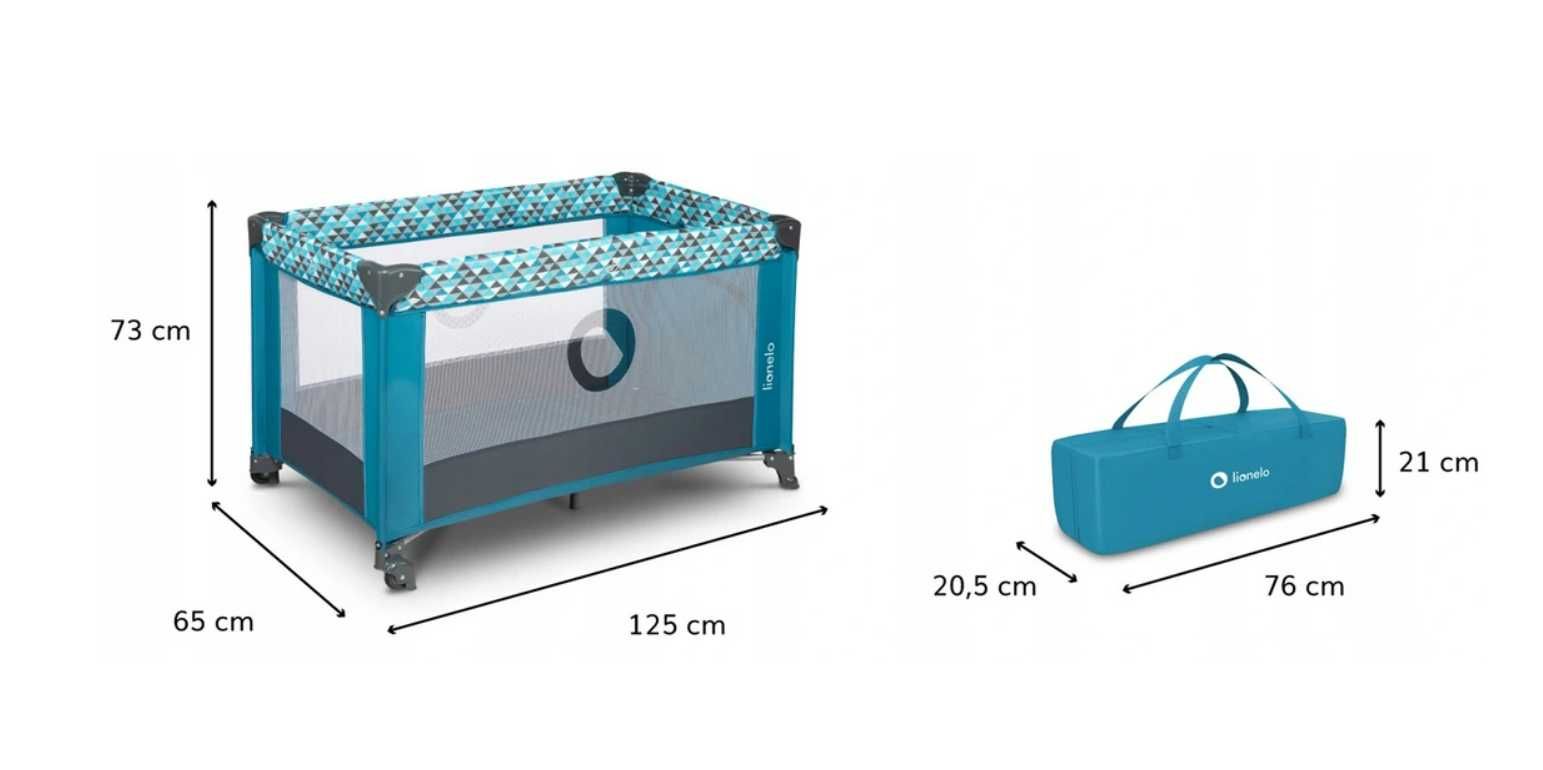 NOWE Łóżko Łóżeczko turystyczne Lionelo Stefi