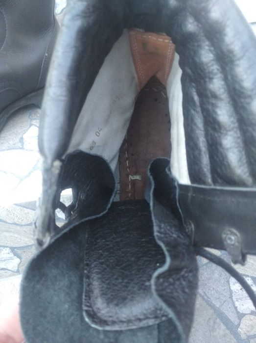 Берці шкіряні демісезонні 47-48 розмір