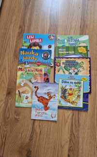 Zestaw książek książeczek dla dzieci czytniki rozrywka