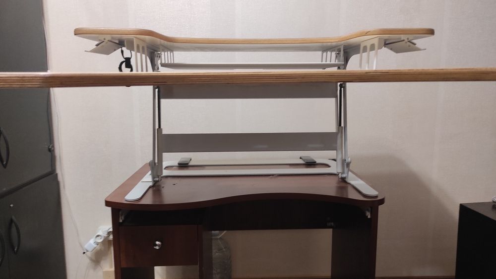 StiyStil СтійСтіл білий extra; накладка на стіл для роботи стоячи