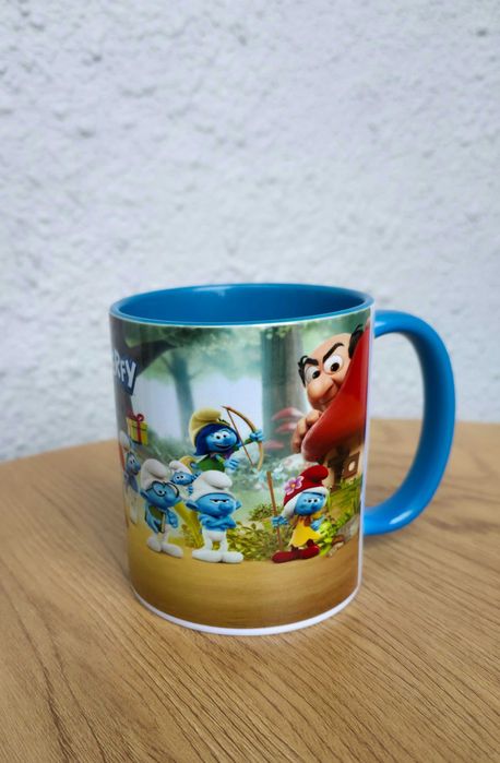 Kubek ceramiczny smerfy