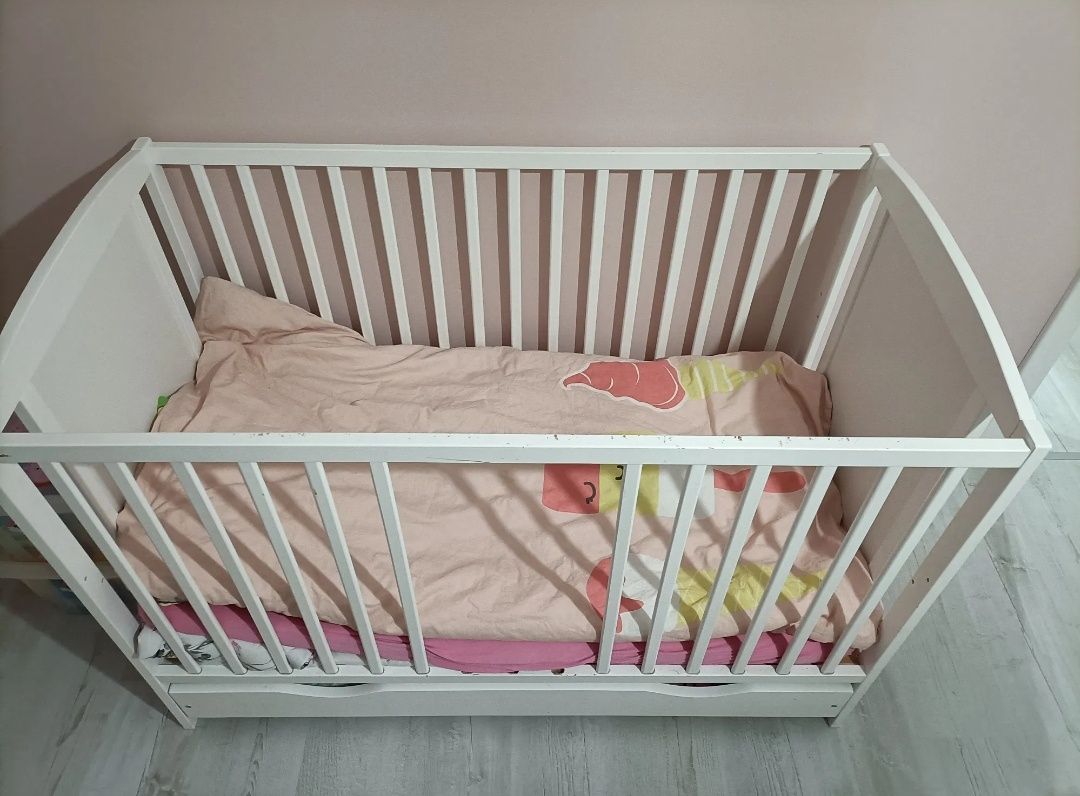 Łóżeczko niemowlęce dziecięce 120x60