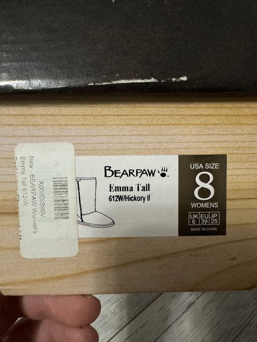 Угги Bearpaw 39 натуральний замш