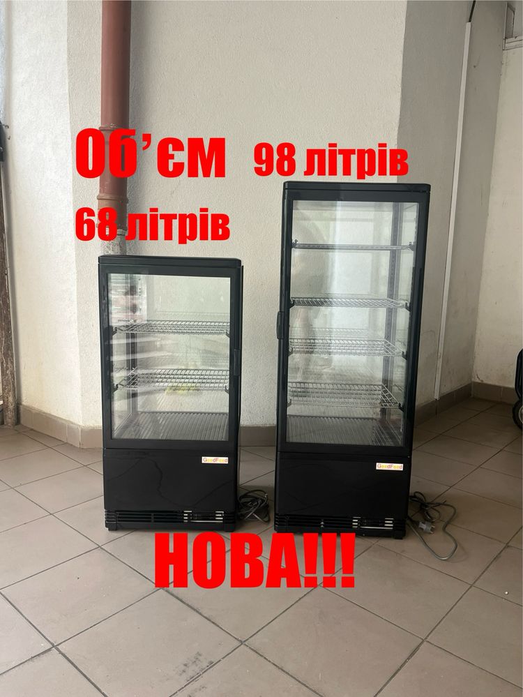 Холодильна Вітрина Настільна-Кондитерська Нова