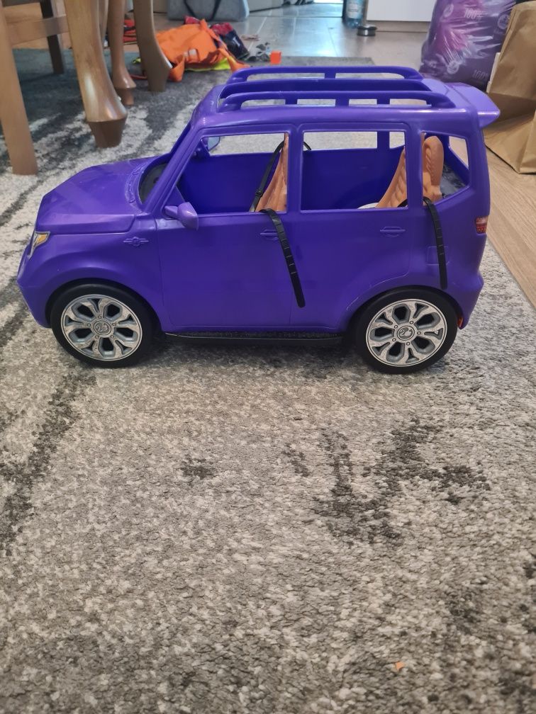 Mattel fioletowy samochód Barbie