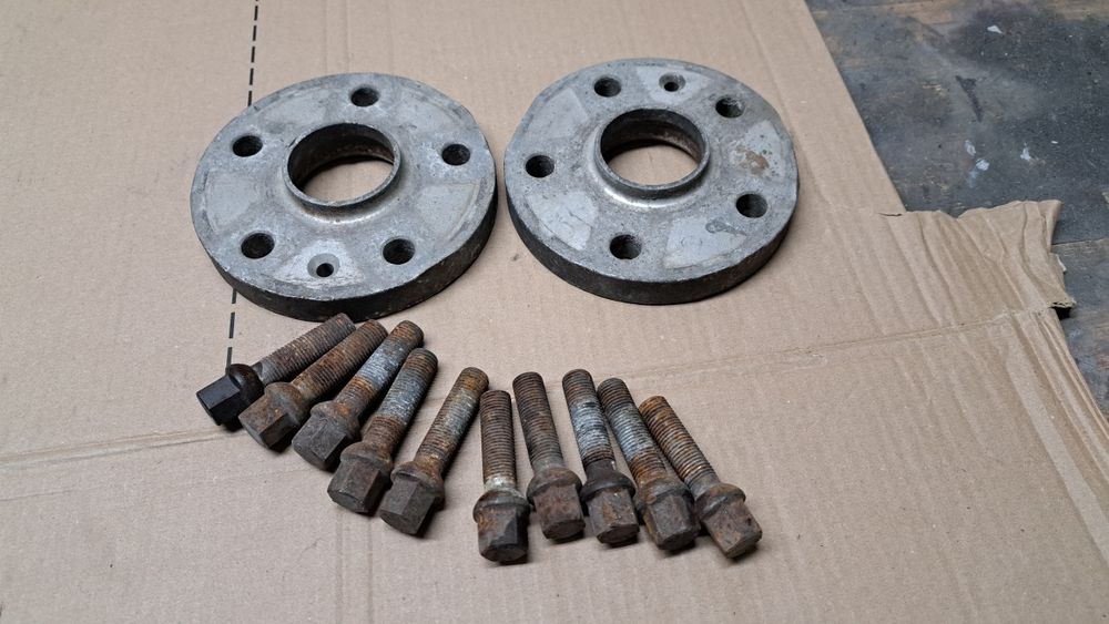 Dystanse 5x112  57.1 vw audi + śruby