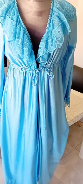 Komplet dwuczęściowy-koszula +szlafrok