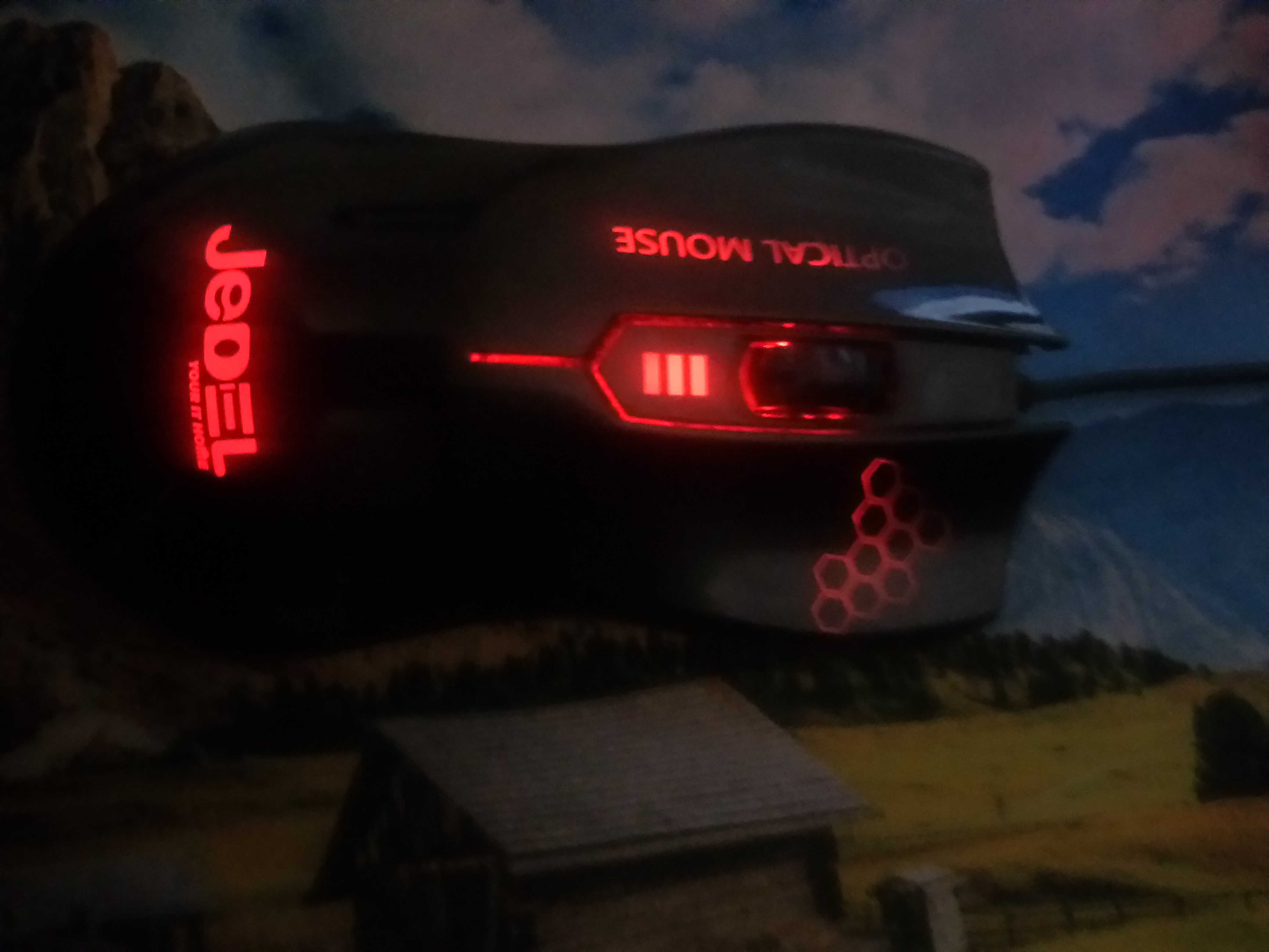 Мышь  проводная с подсветкой Jedel M31