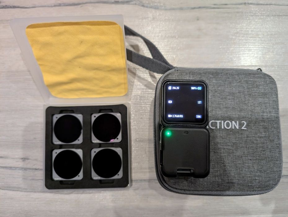 Dji Action 2 power combo / zestaw , filtry ND