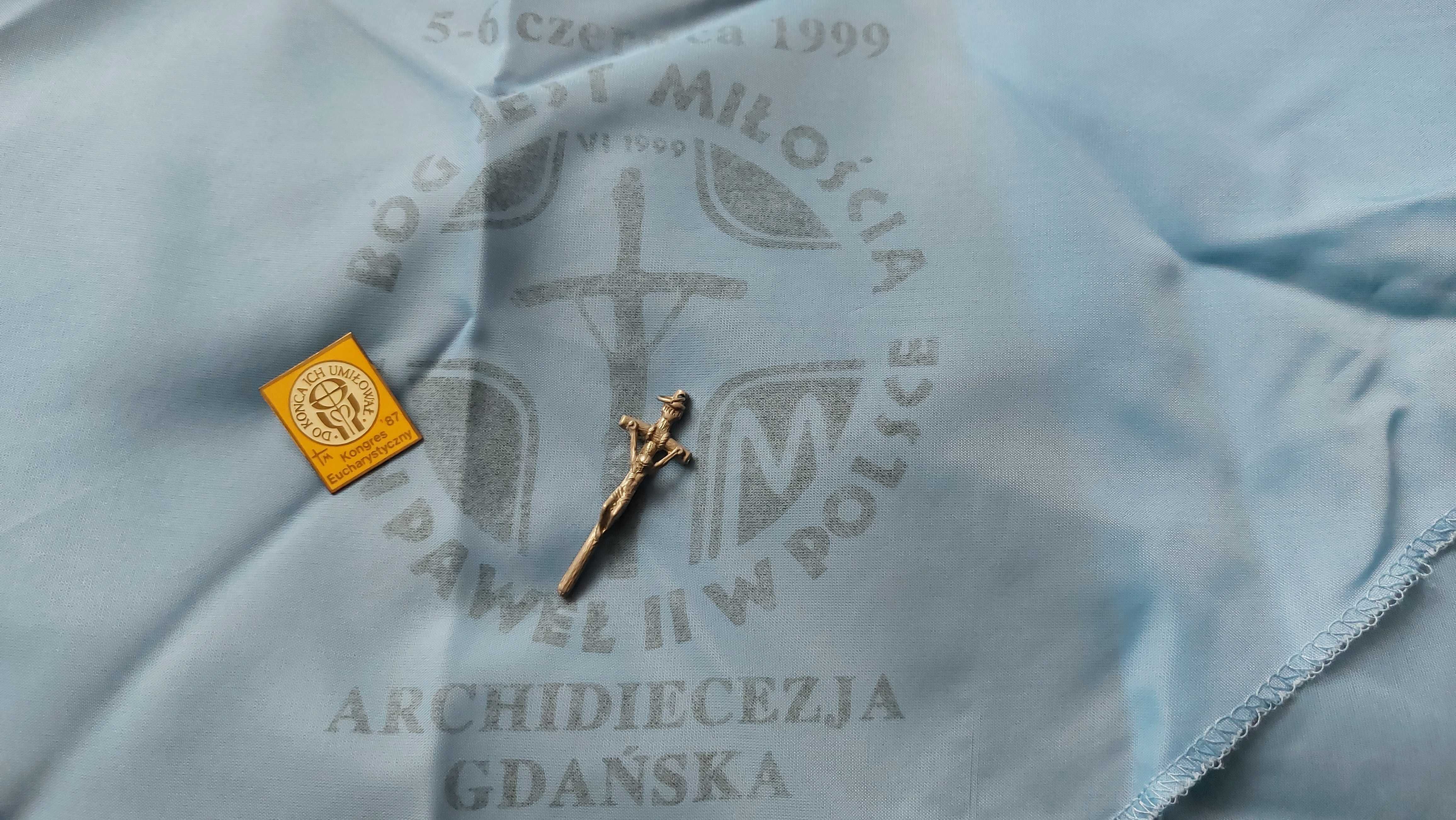 3 pamiątki papieża Jana Pawła II w Polsce 1997 i 99 Gdańsk PRL