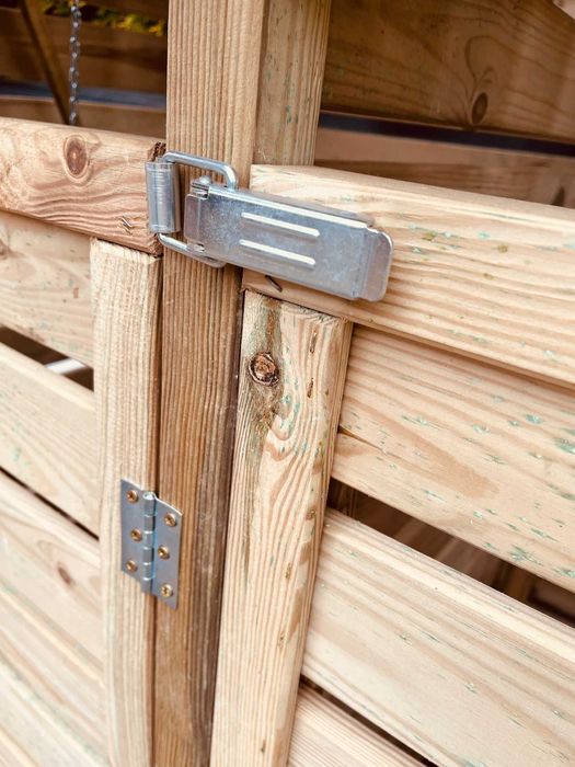 Obudowa Śmietnika Podwójna Obudowa Kosza Na Śmieci Premium