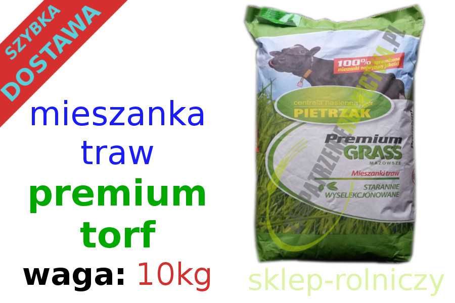 Mieszanka traw Premium Torf koniczyna szwedzka wiechlina kostrzewa