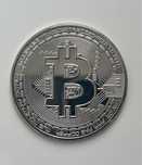 Сувенірна монета Біткоін (bitcoin)