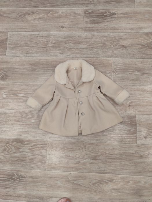 Пальто на дівчинку беж Shein