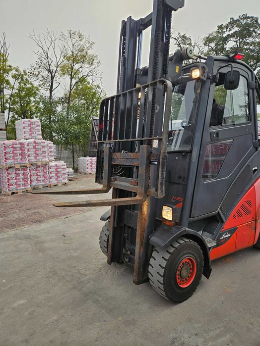 linde h25d pełna kabina mały przebieg