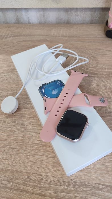 Продам Apple watch 9. Рожевого кольору.