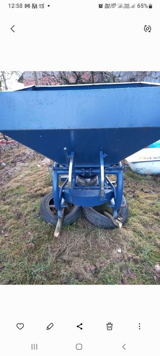 Opona Goodyer 540 65 r34, Rozsiewacz 700kg