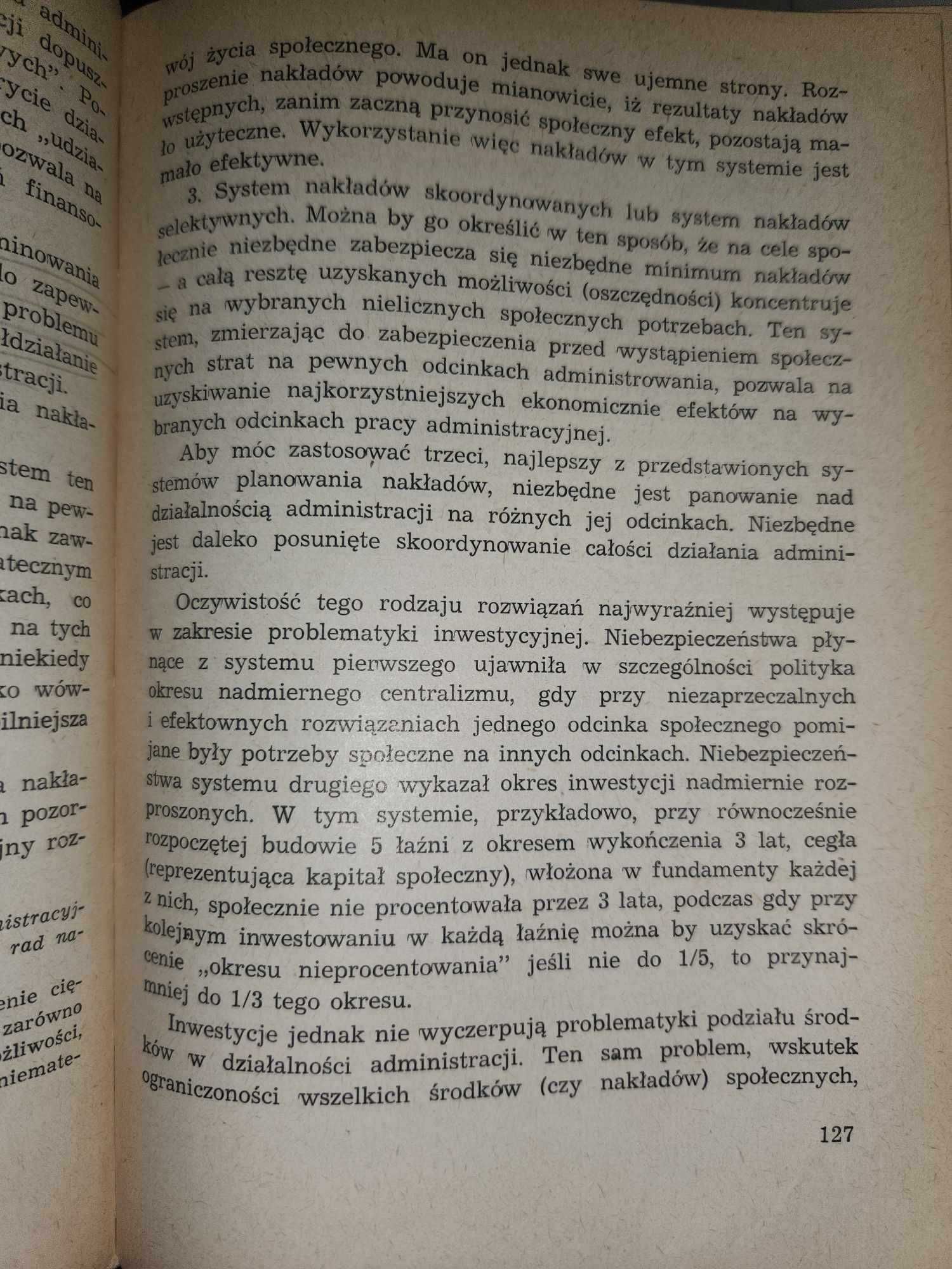 Zarys nauki administracji Jerzy Starościak 1971