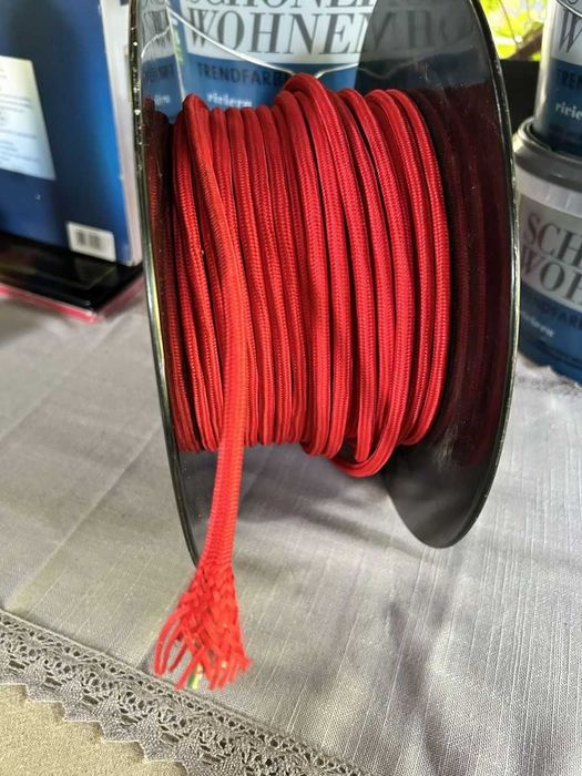 Przewód H03RT-H 3G0,75 mm² w oplocie materiałowym – na metry