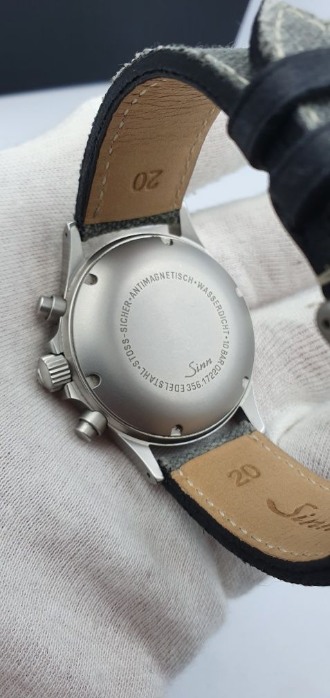 PILOT Sinn 356 Flieger Chronograph Automatic Day Date - 38,5 mm
