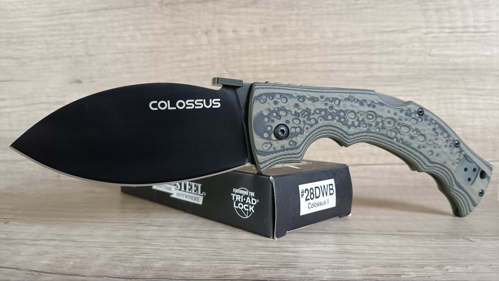 Cold Steel 28DWB Colossus  II CTS-XHP Оригінал! Складний ніж