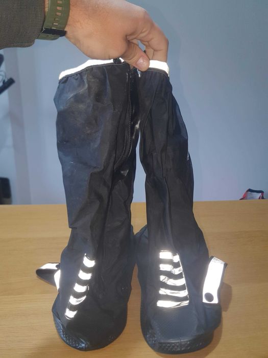 Cobertura sapatos impermeável chuva homem mulher