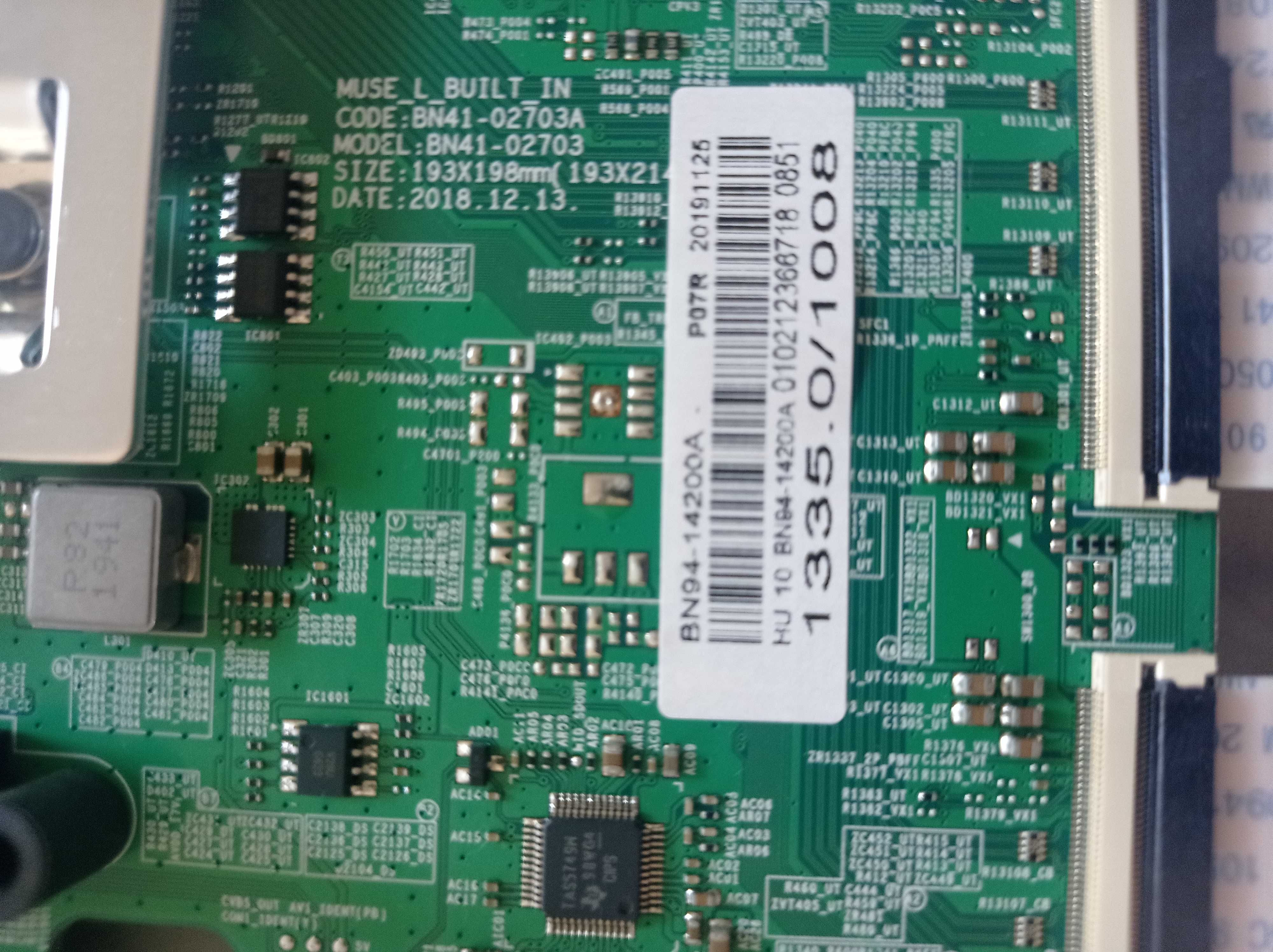 Placa mãe para LCD SAMSUNG 55" E7
